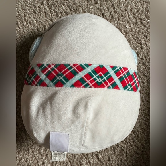 Squishmallow Kelly toy manny the snowman Christmas edition 8 inch - Picture 2 of 3